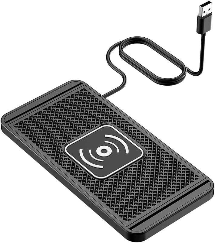 CENPEK 15W Autós Vezeték Nélküli Töltő, Nem Csúszó Töltőpad 40W Adapterrel