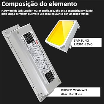 Planta de 240 watts de luz Quantum Board com chip de LED LM301H