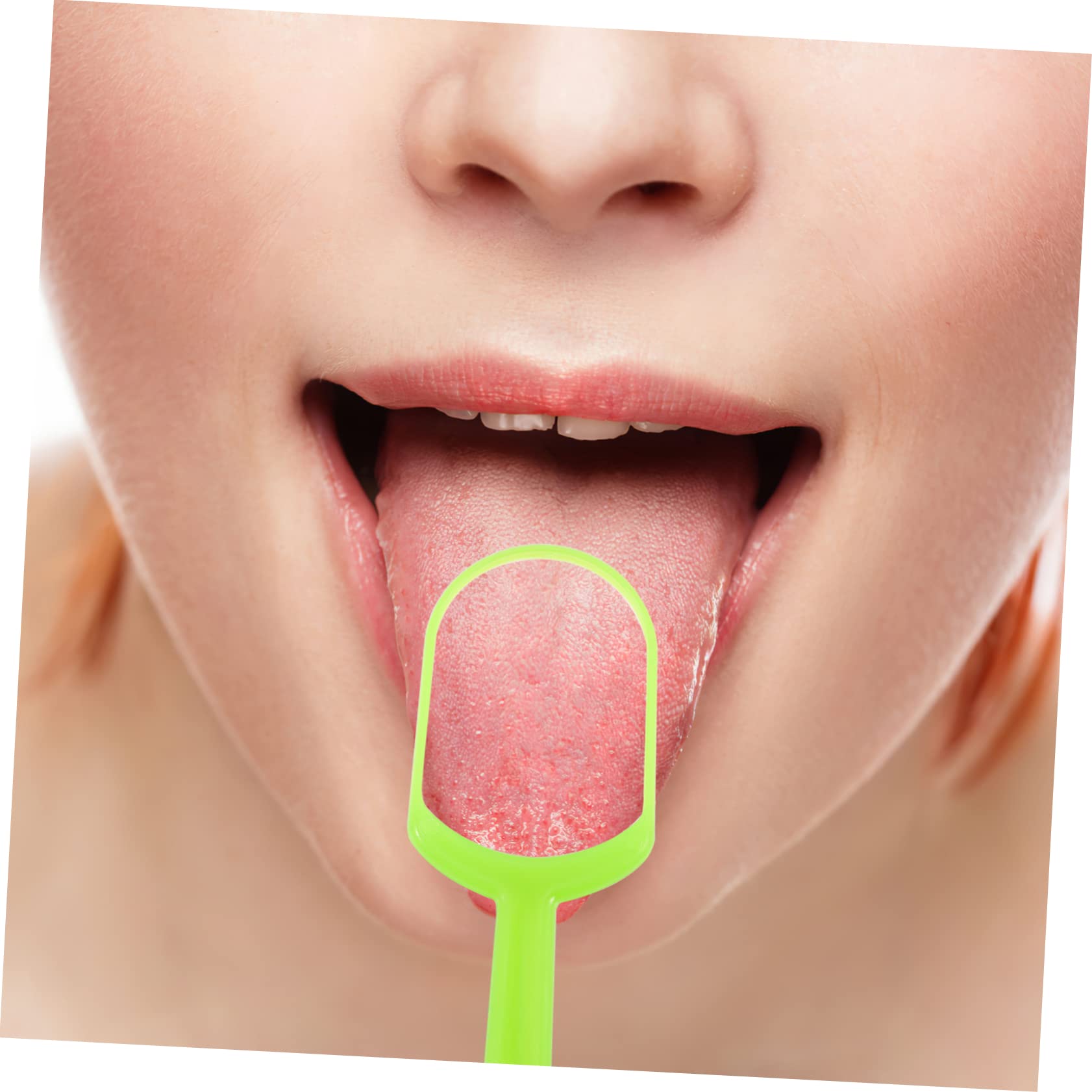 Didiseaon 50pezzi Raschietto Per Lingua Riutilizzabile Strumento Per La Della Lingua Per Orale e Facile Trasportare e Utilizzare