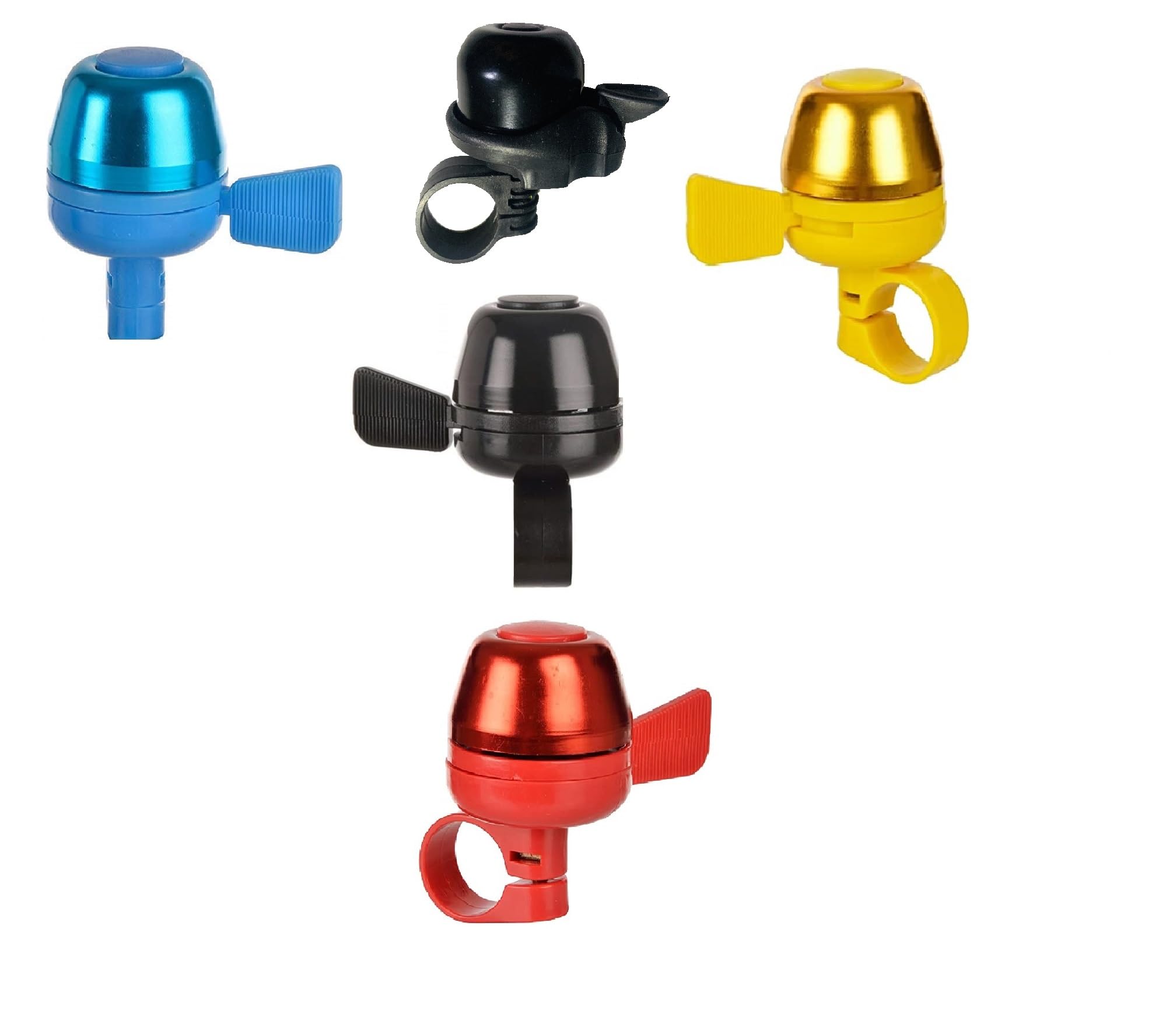 Ilsha® Unisex Cool Bell Mini Adjustable Bicycle Bike Accessories Black Pack of 2 (B0BS75CQWP) Amazon Price History, Amazon Price Tracker