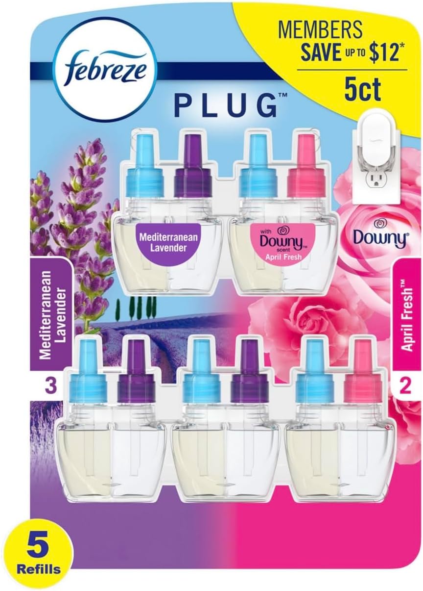 Febreze Plug in Air Fresheners, Mediterranean Lavender