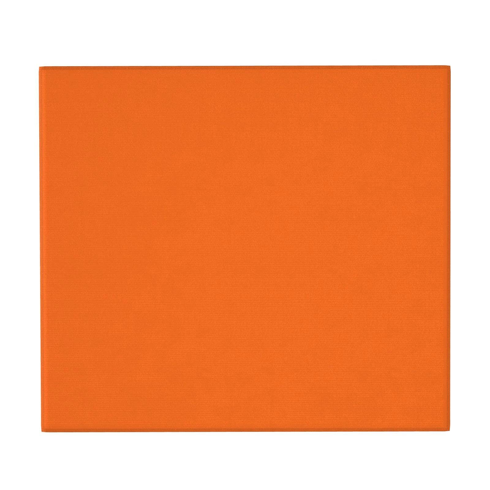 Fflsdr As Picture Dish Drying Mats,Orange Absorbent Dish Drainer Mat Sink Mat Pad 41X46 Cm