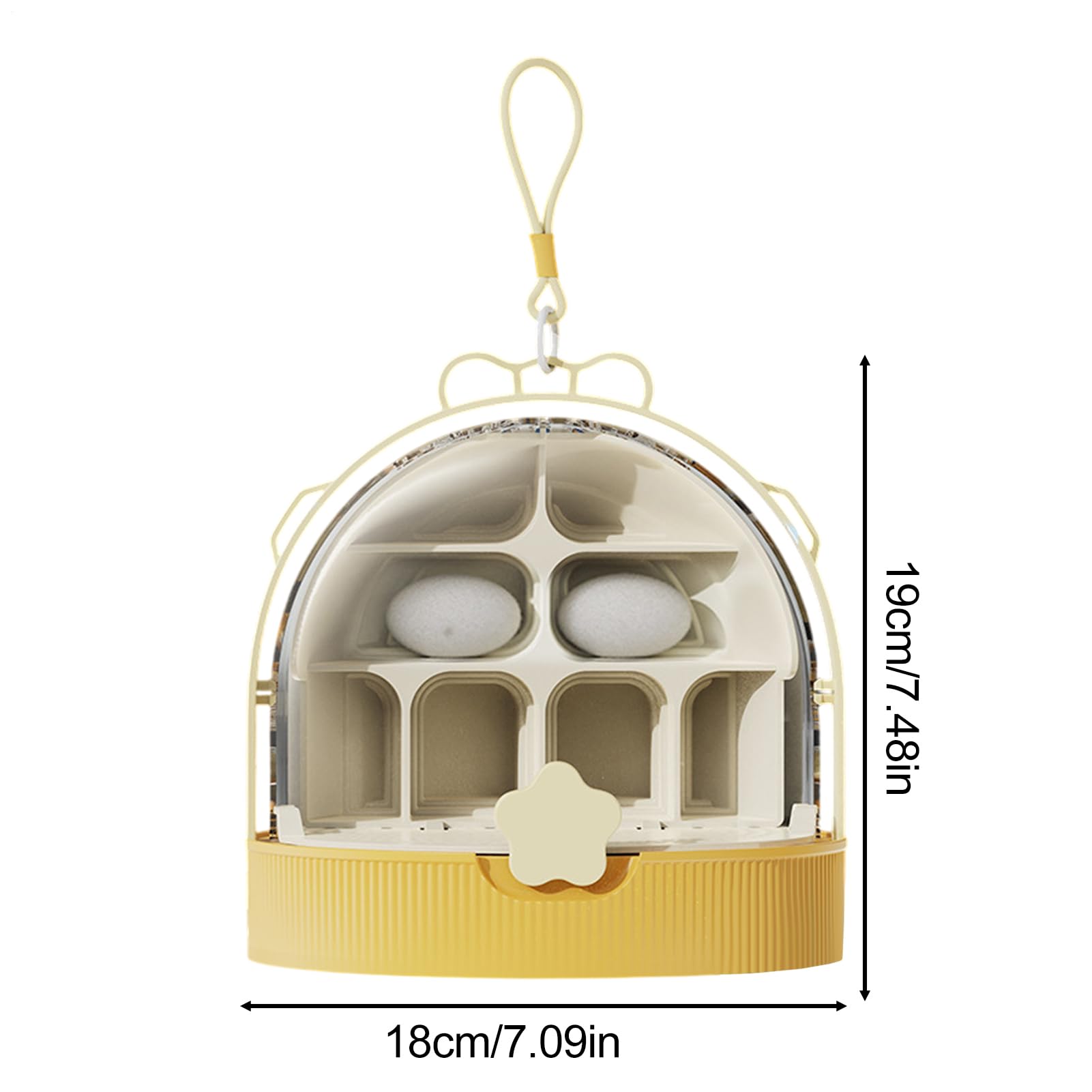 De Cría De Seda – Contenedor De Crianza De Observación De Insectos, Hábitat Transparente para | Insectos Educativos, Estuche De Crianza De Caracoles Mariposas, Vivarium Mascota — view 6
