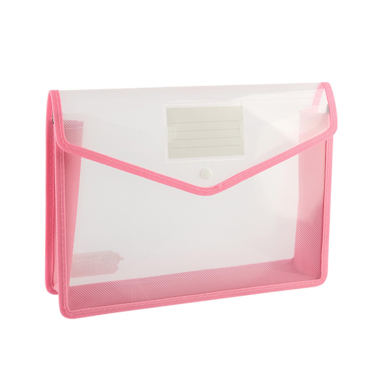 Jazuaiao Document Folder File Wallet Horizontal/Vertival File Folder Press Button Closure Water Resistant Organizers Pocket School Assignment Holder