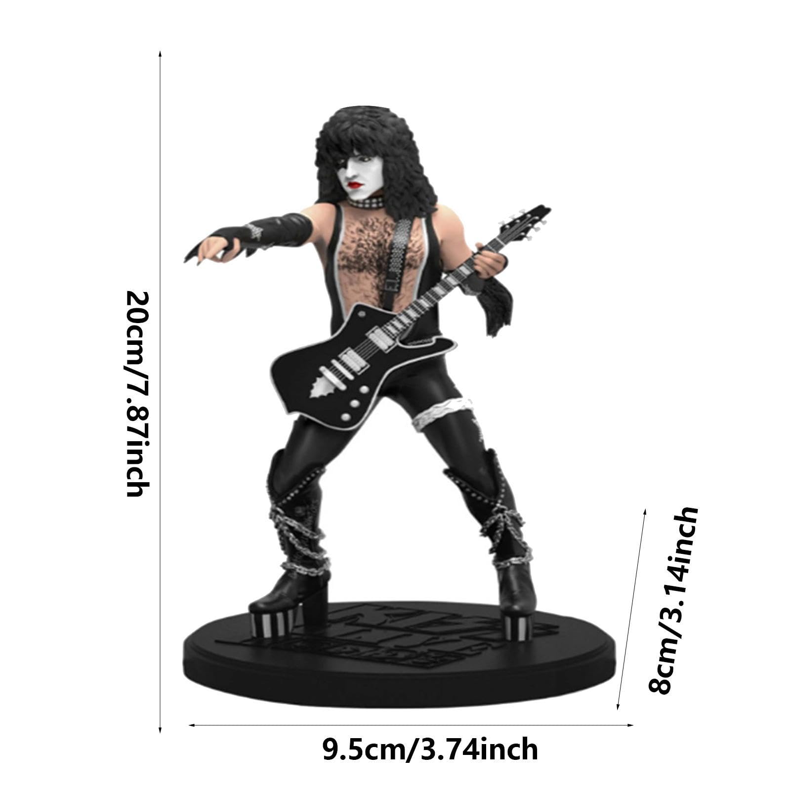 Figuras da banda Kiss | Boneco Kiss Starchild 5 | Modelo