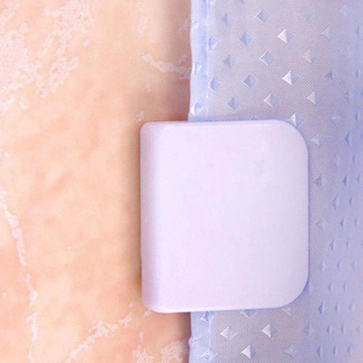 2 ~ 10 unids/set de clips de cortina de ducha anti salpicaduras de agua protector de fugas de agua baño hogar cortina clip herramientas-República Checa, 10 piezas
