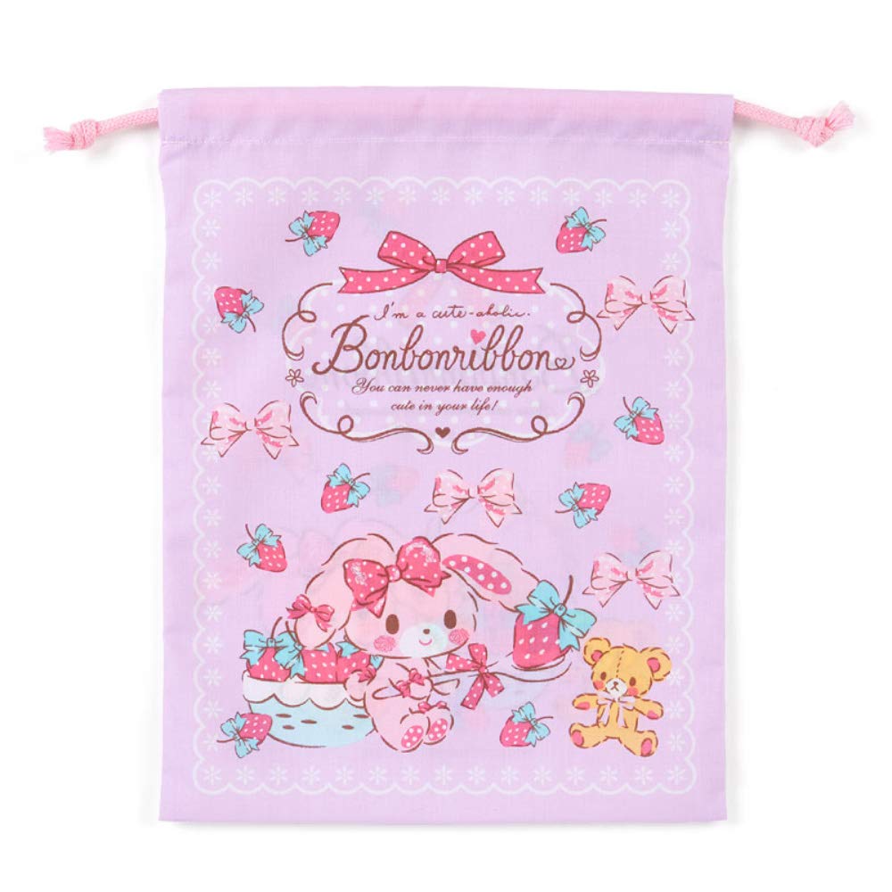 Amazon.co.jp: サンリオ(SANRIO) ぼんぼんりぼん 巾着M(いちご