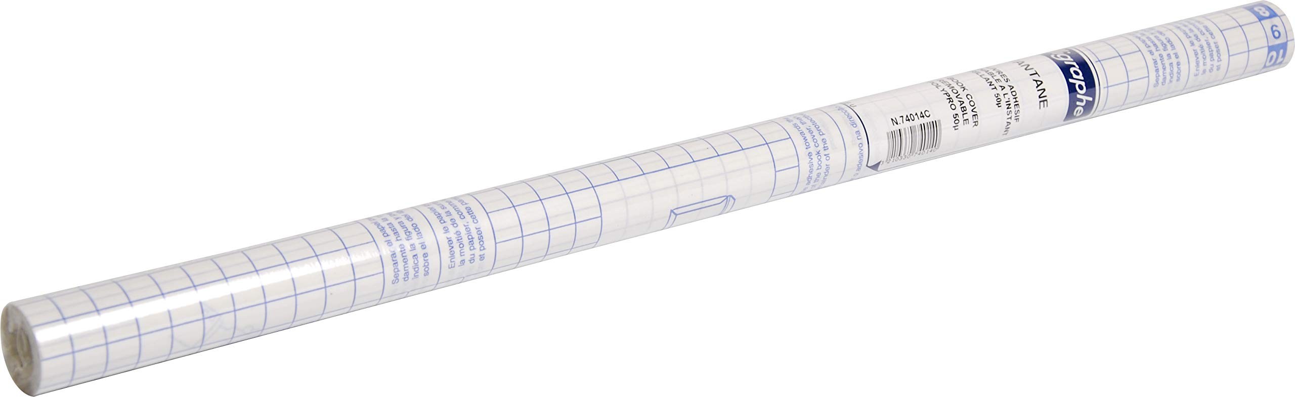 COUVRE-LIVRES LIDERPAPEL ADHÉSIF REPOSITIONNABLE 0.5