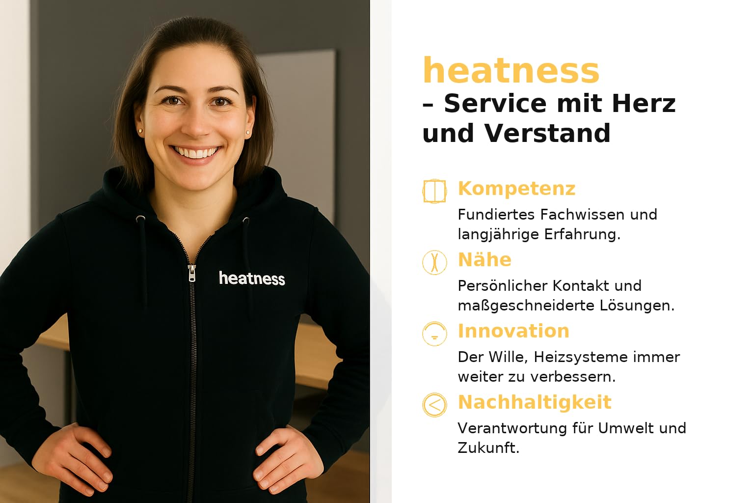 heatness Ogrzewanie na podczerwień, lustro ścienne, L z ramą – energooszczędne ogrzewanie ścienne, 600 W, łącznie z termostatem, grzejnik do montażu na ścianie, 60 x 90 x 2,5 cm, do 10 m²