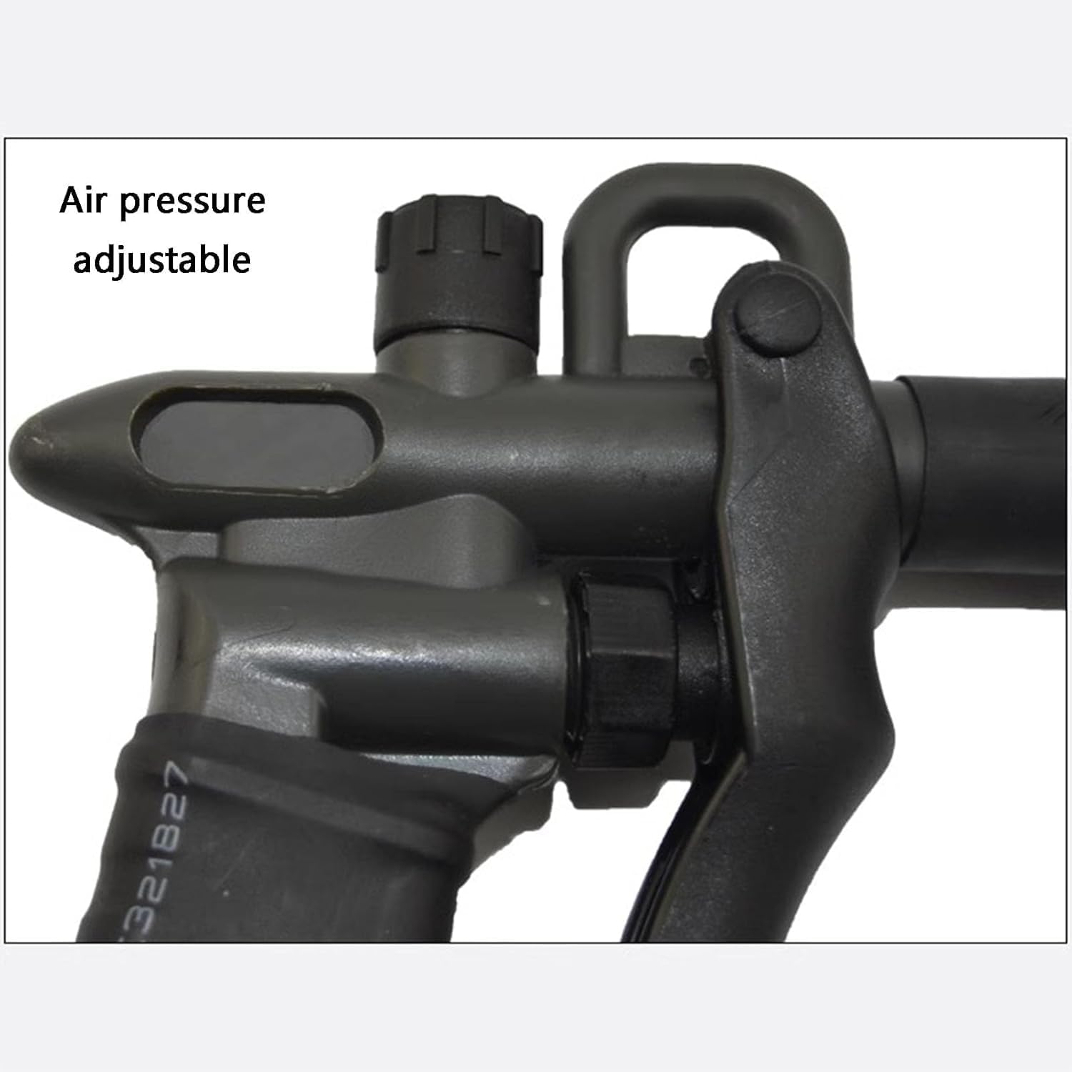 Antystatyczny jonizujący pistolet pneumatyczny z generatorem wysokiego napięcia 4,6 kV, równowaga jonowa ± 35 V, niski poziom hałasu, do przemysłowego usuwania statycznego i naprawy elektroniki