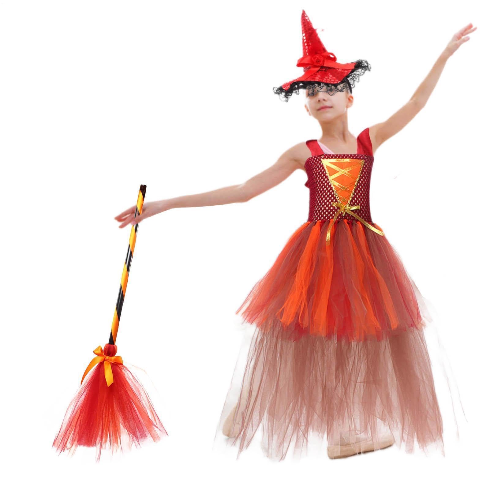 Generico Abito Streghetta per Bambina Costume Cosplay per Ruoli