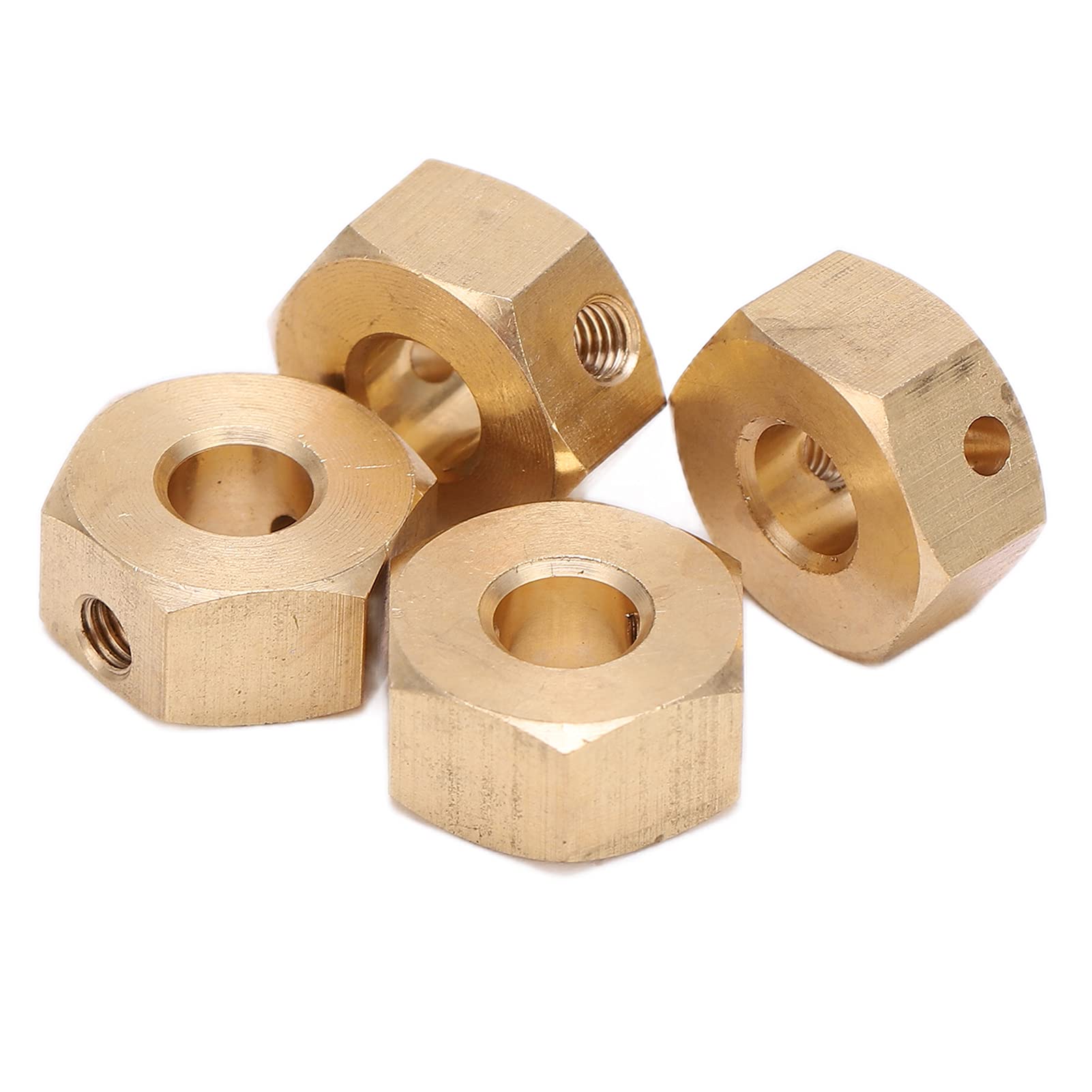 RC Wheel Hex Adapters 12mm Brass Wheel Hex Hub RC Car Hex Drive Adapter RC Spare Extension Parts(8mm) Rc Car Model Accessory