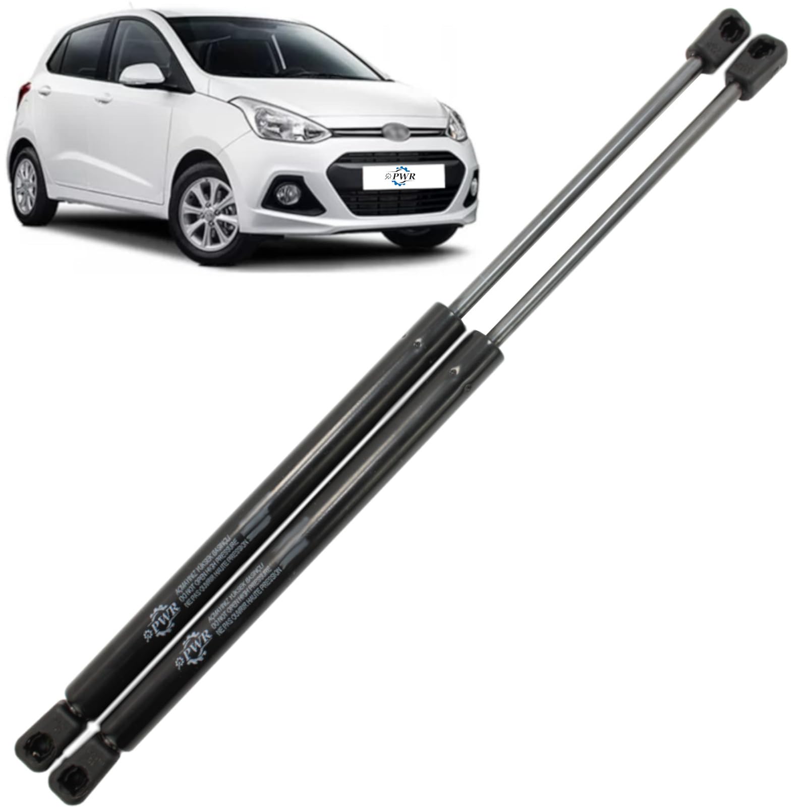 PWR 2x Rear Tailgate Boot Gas Struts For Hyundai i20 (2008-2015) 817701J000 817801J000 - Lift Support System 450 (N) 420 MM