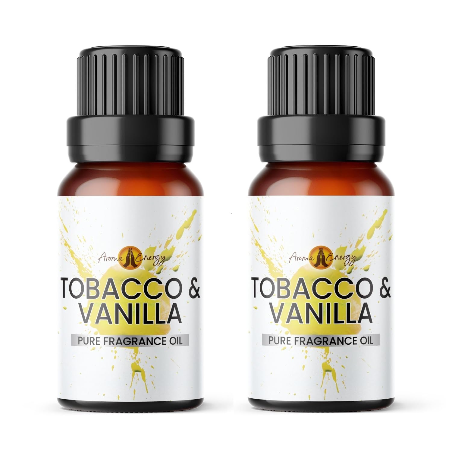 Tobacco & Vanilla Fragrance Oil 20ml (2x10ml) | Designer Perfume Inspired Scent | Ideal for Home Diffuser, Burners, Candle Making, soap Making, Wax melt Making for Women & Men โ image 1