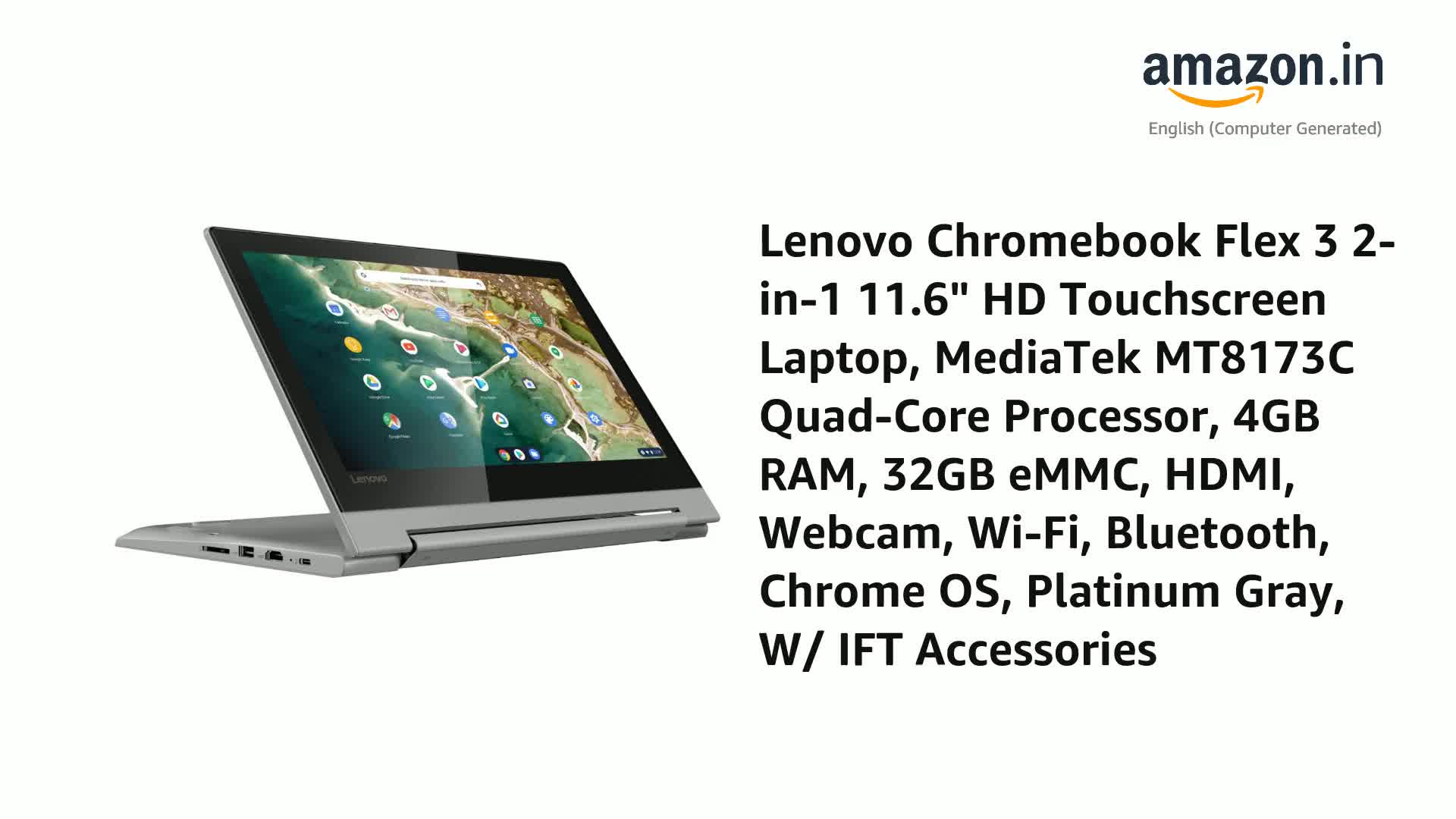 Lenovo Chromebook Flex 3 2-in-1 11.6
