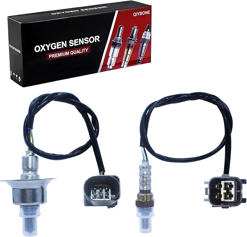 Kit com 2 sensores de oxigênio O2 QIYBONE, upstream e downstream 234-5029 e 234-4238 para Hyundai e Kia