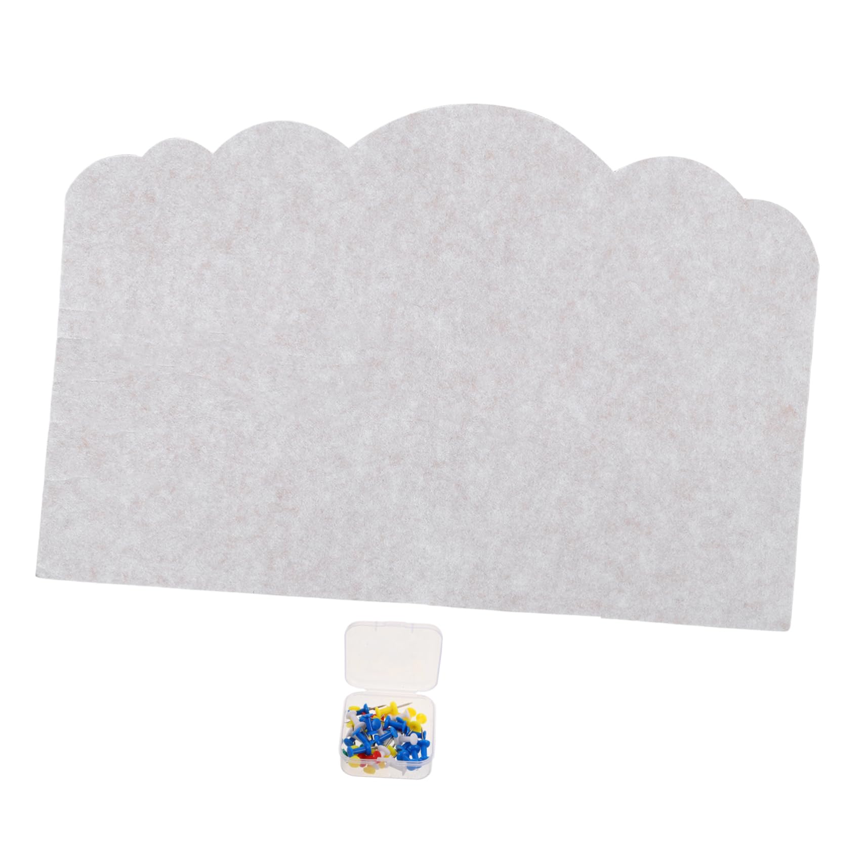 Balacoo Self Adhesive Picture Display Organizer for Home Decor Sturdy Felt Memo Pad for Photos and Notes Creative Wall for Living Room and Bedroom