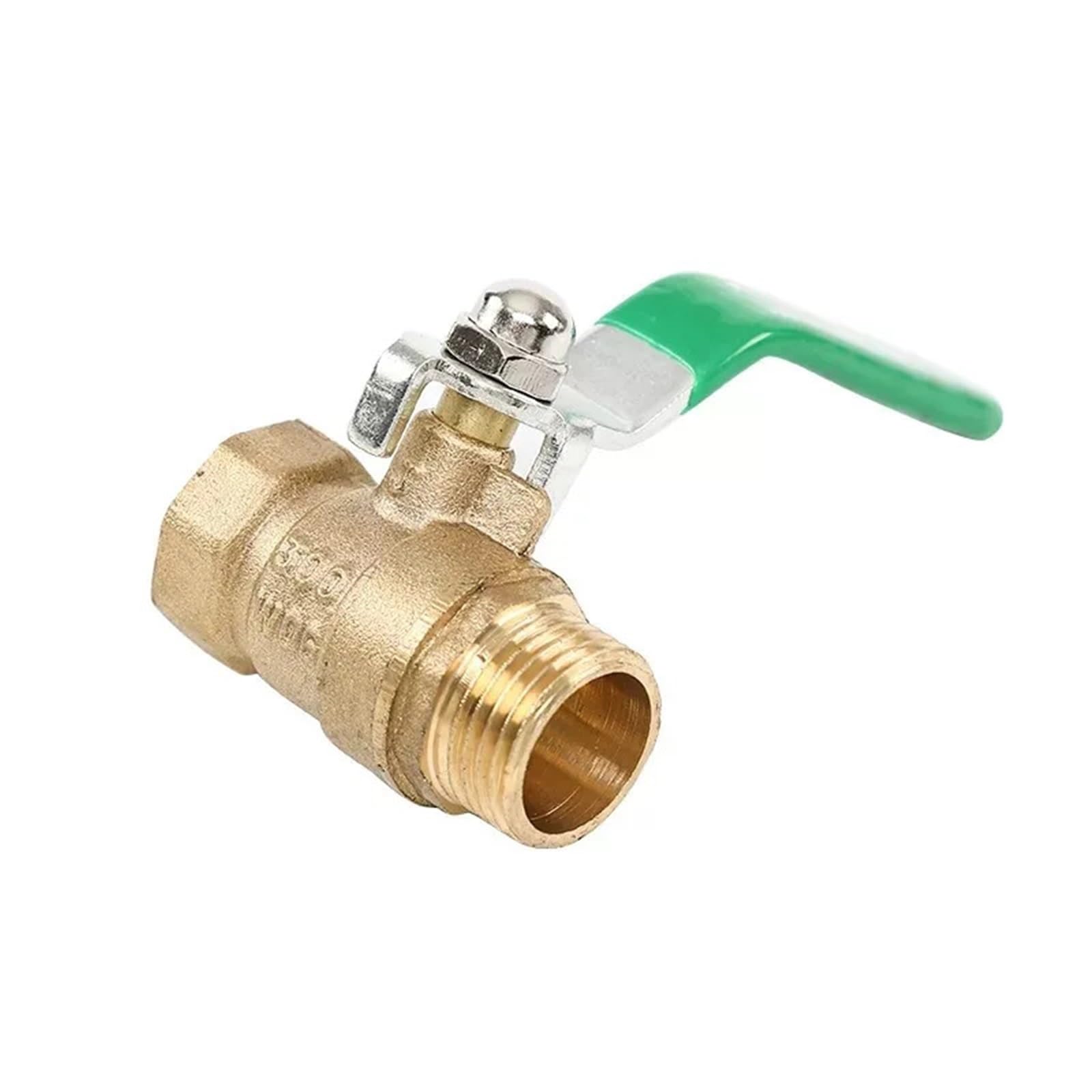 Mosiężny zawór kulowy 1/2'' męski na żeński zawór wodny, gazowy, olej z dźwignią, miedziany zawór hydrauliczny