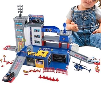 スリーズ　ミニカー　駐車場セット 3点セット スリーコインズ ミニカー 駐車場セット 3点セット 3COINSの