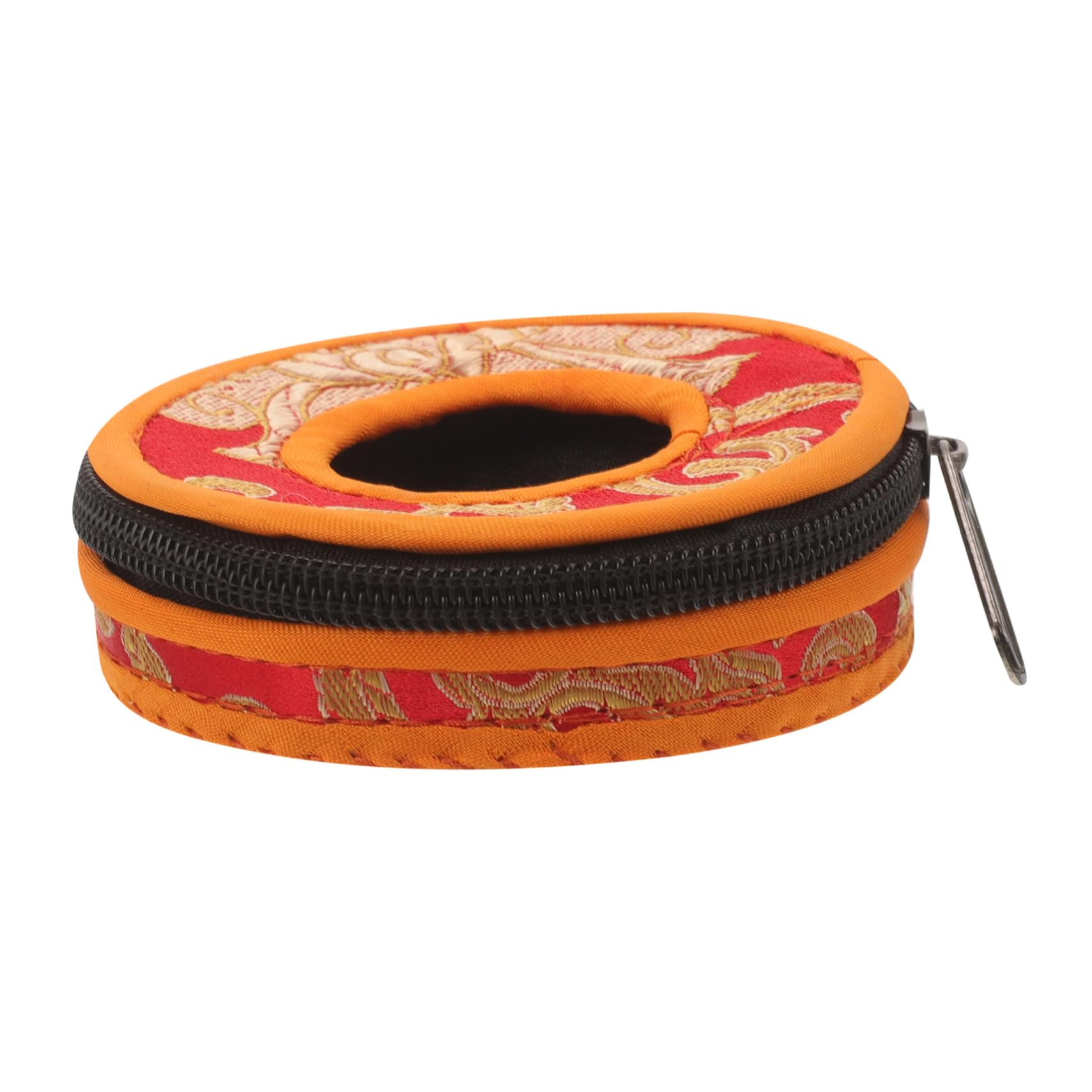 ibasenice 4 Piezas Bolso campana de cobre hecho a mano recipiente para platillos de dedo bolsa de concierto de platillos bolsas almacenaje bolsas de almacenamiento bolsa de campana de mano