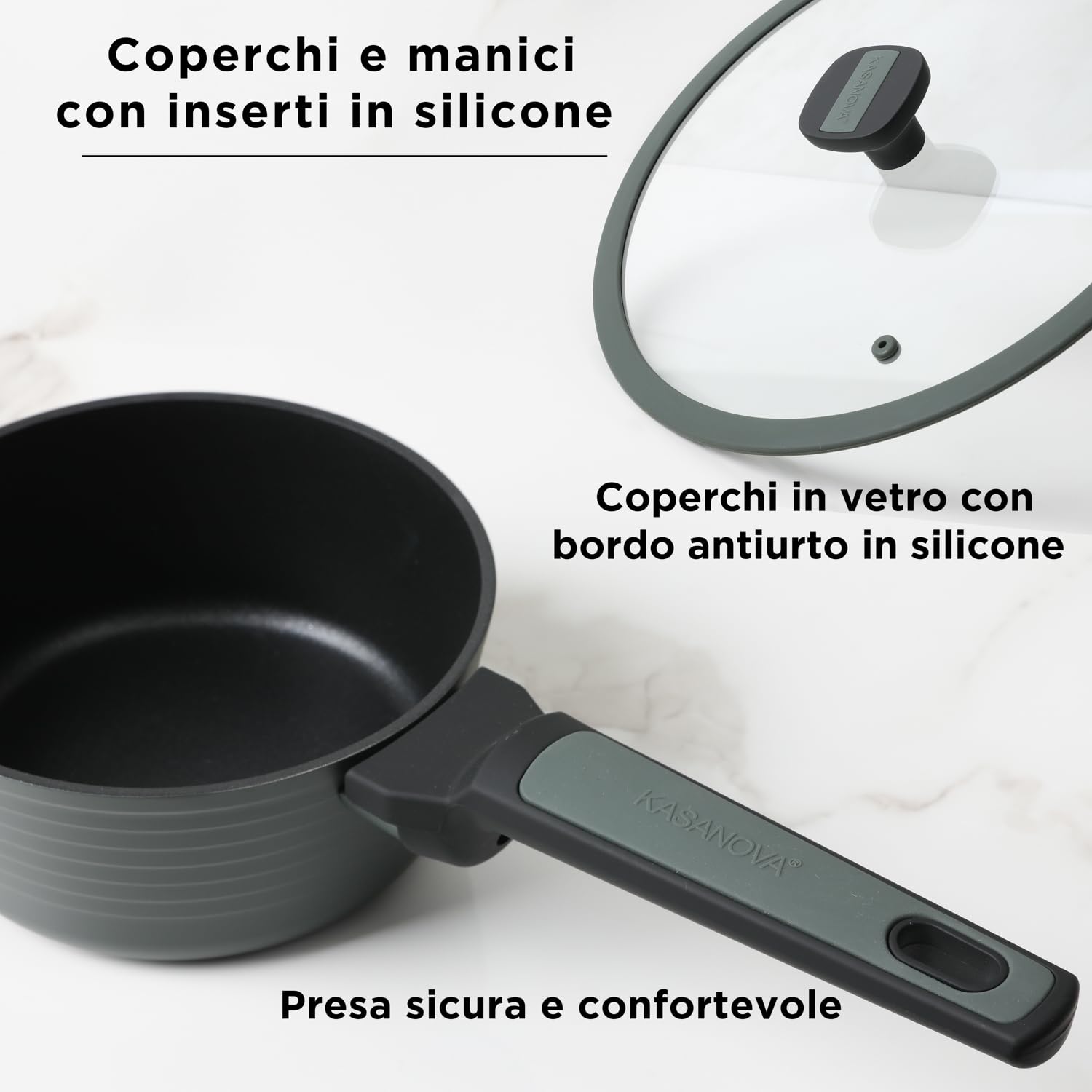Batteria pentole 11 pezzi Corredo
