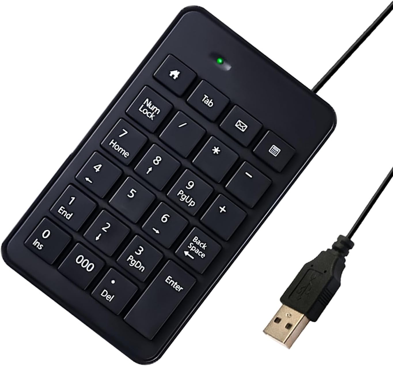 USB Numeric Keypads 10 key usb keypad Numpad Portable Slim