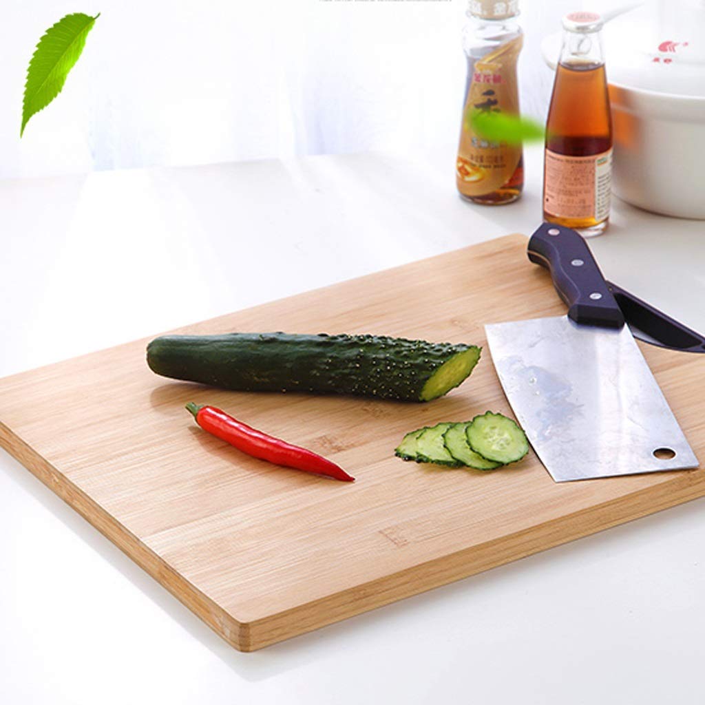Amazon.de: Hackblock, Bambus-Schneidebrett KCHLUNG KUCHENHAPPE BOARD  GROSSES Schneidebrett rutschfest, mit Griff Heavy Duty Hackbrett  Schneidebretter fr Kche zum Hacken von Fleisch, Gemse Premium Schneidebre