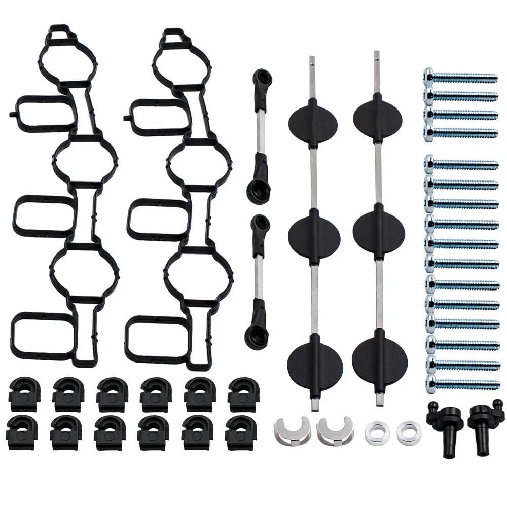 Kit de reparación de aletas de remolino colector de admisión para A4 A5 A6 Q5 Q7 2.7 3.0 TDI V6 059129712BC 059129711AG 059129712BE 059129711AF 059129712E 059129712BQ 059129712BL