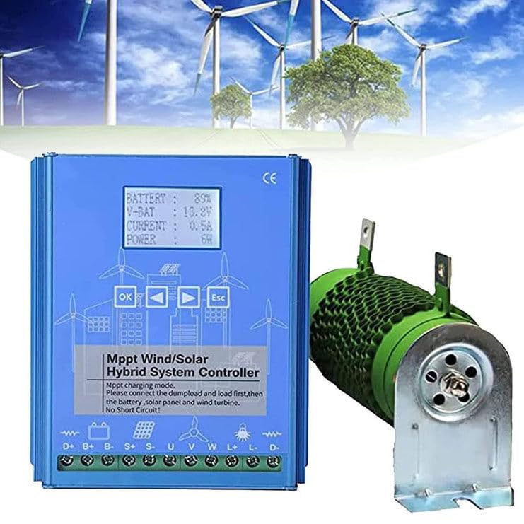 Hybrid Charge Controller for Wind and Solar Systems, MPPT Technology for Efficient Battery Charging in Renewable Energy Applications