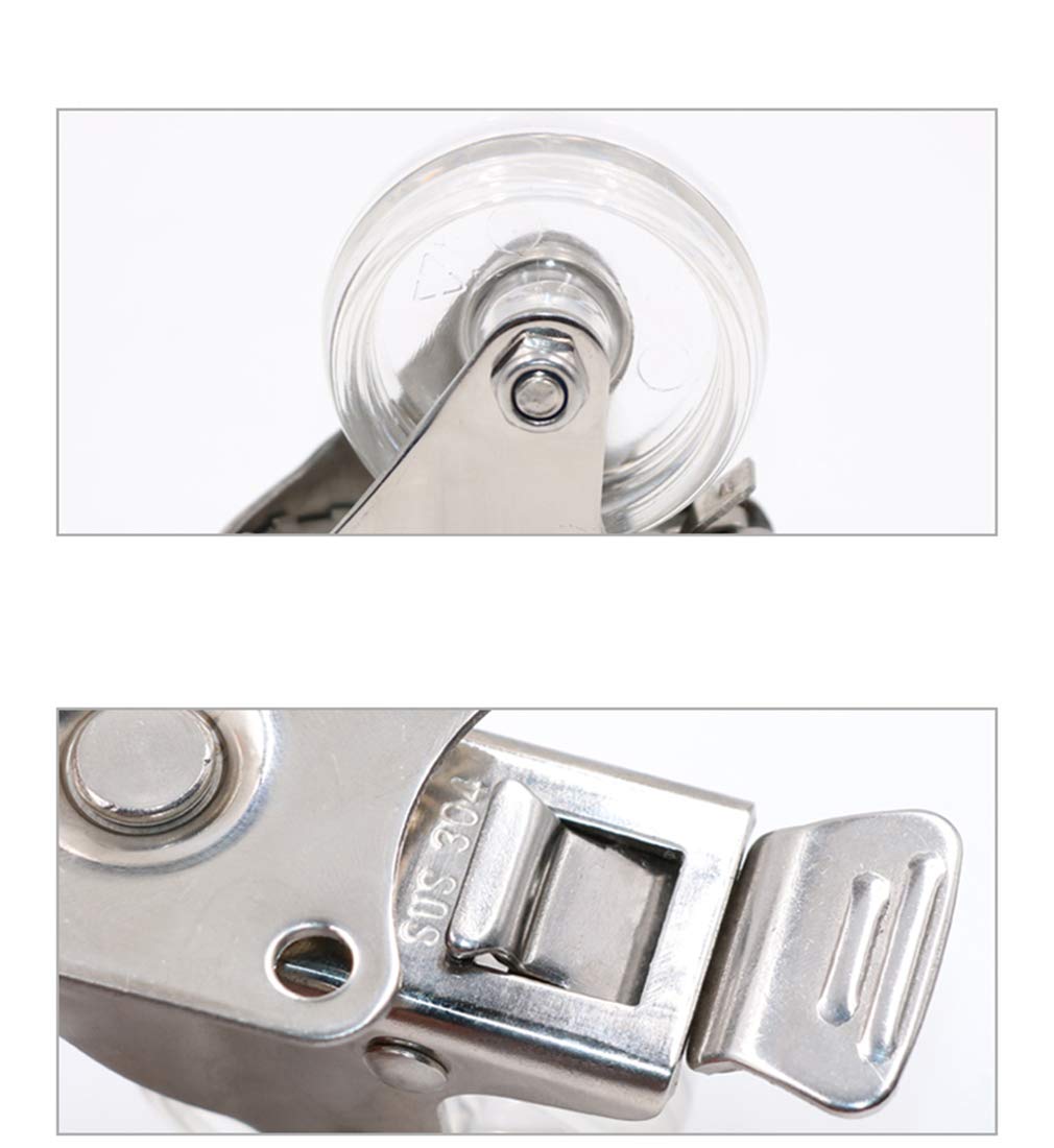 Möbelrollen, Caster Wheels,Wheels Pack of 4 Swivel Metal Stem Caster,Heavy Duty Castors,Transparent PC-Material Furniture Wheel,with Threaded Stem M10,Capacity 231lb,for Chair Table (2in,Brake) ( Colo
