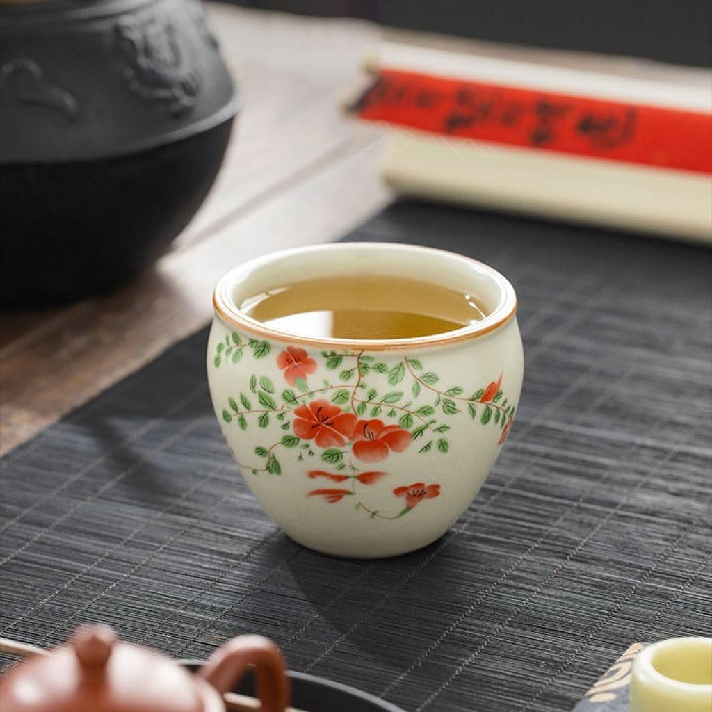 Filiżanka do herbaty Kubek do herbaty Ceramiczny kubek dla gości Kung Fu Herbata Kubek do herbaty Kubek dla Gościnności Domowej Ceramika Osobista Ceramika Pojemnik do namaczania