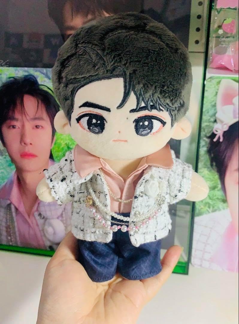 ご確認用(王一博 ぬいぐるみ 20cm お洋服 着せ替え ハンドメイド) 20cm 王一博 ぬいぐるみ 着せ替え 衣装 0109 20/王一博着用風