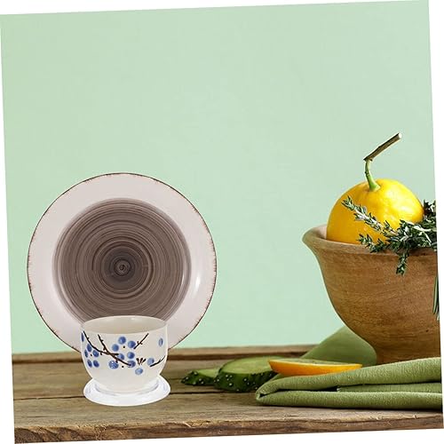 Miniatura 2 de ORFOFE Soporte para platos, taza de café, taza de café transparente, 2 piezas, soporte de exhibición de platos, tazas y platillos acrílico