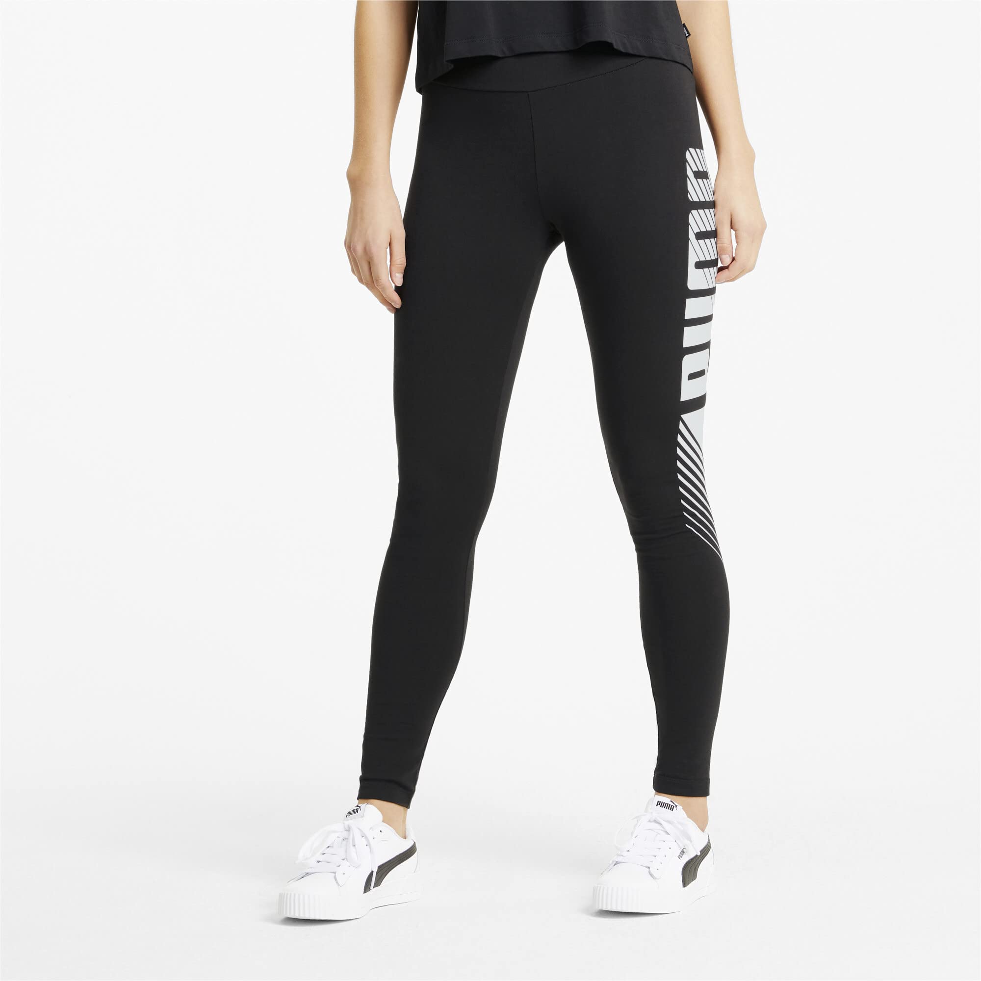 Puma - Ess Graphic Leggings, Leggins Donna
