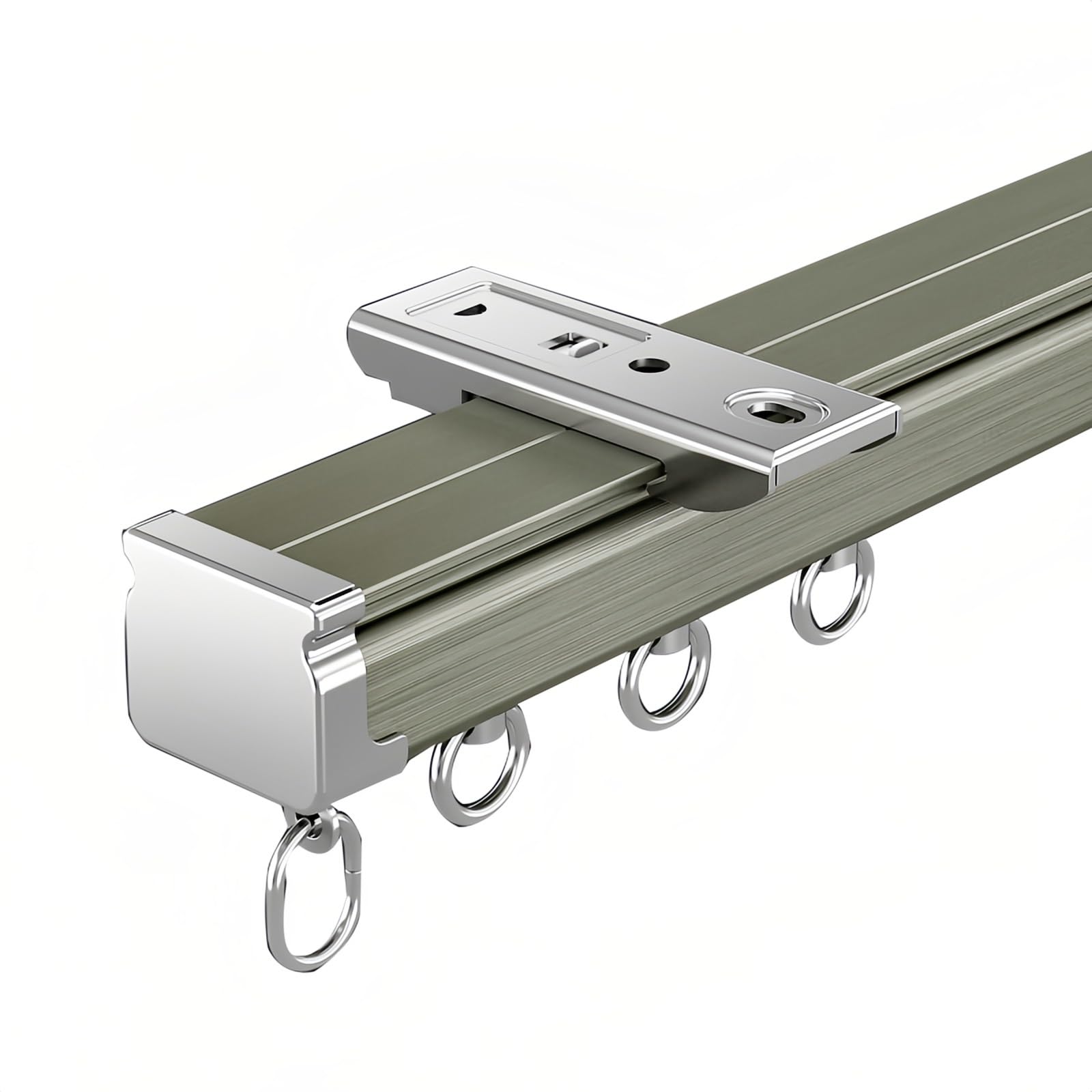 Rail de plafond en aluminium pour diviser un salon ou suspendre un rideau