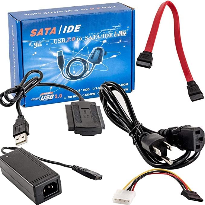 atdaraz 2. 5/3. 5 Hard Drive SATA/PATA/IDE Drive to USB 2. 0 Adapter Converter Cable,Black (B0BGJ8HCVH) Amazon Price History, Amazon Price Tracker