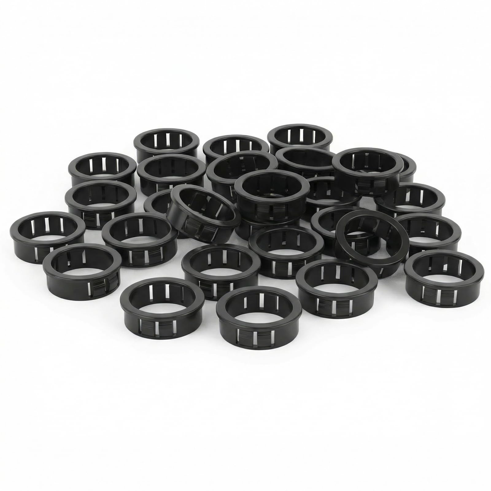 TAILONZ 10Pcs 2" Plastic Cable Snap Bushing Grommet