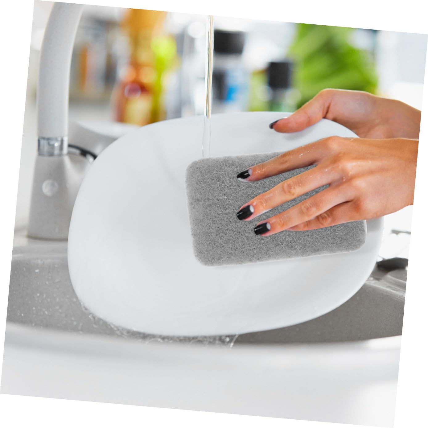 Mobestech 2 Series Estropajo Fregado Platos De Esponjas Depuradores Reutilizable Rascar Fregar Kitchen Cleaner Esponja De Limpieza Esponja De Depurador Limpieza De Esponjas 15 Piezas