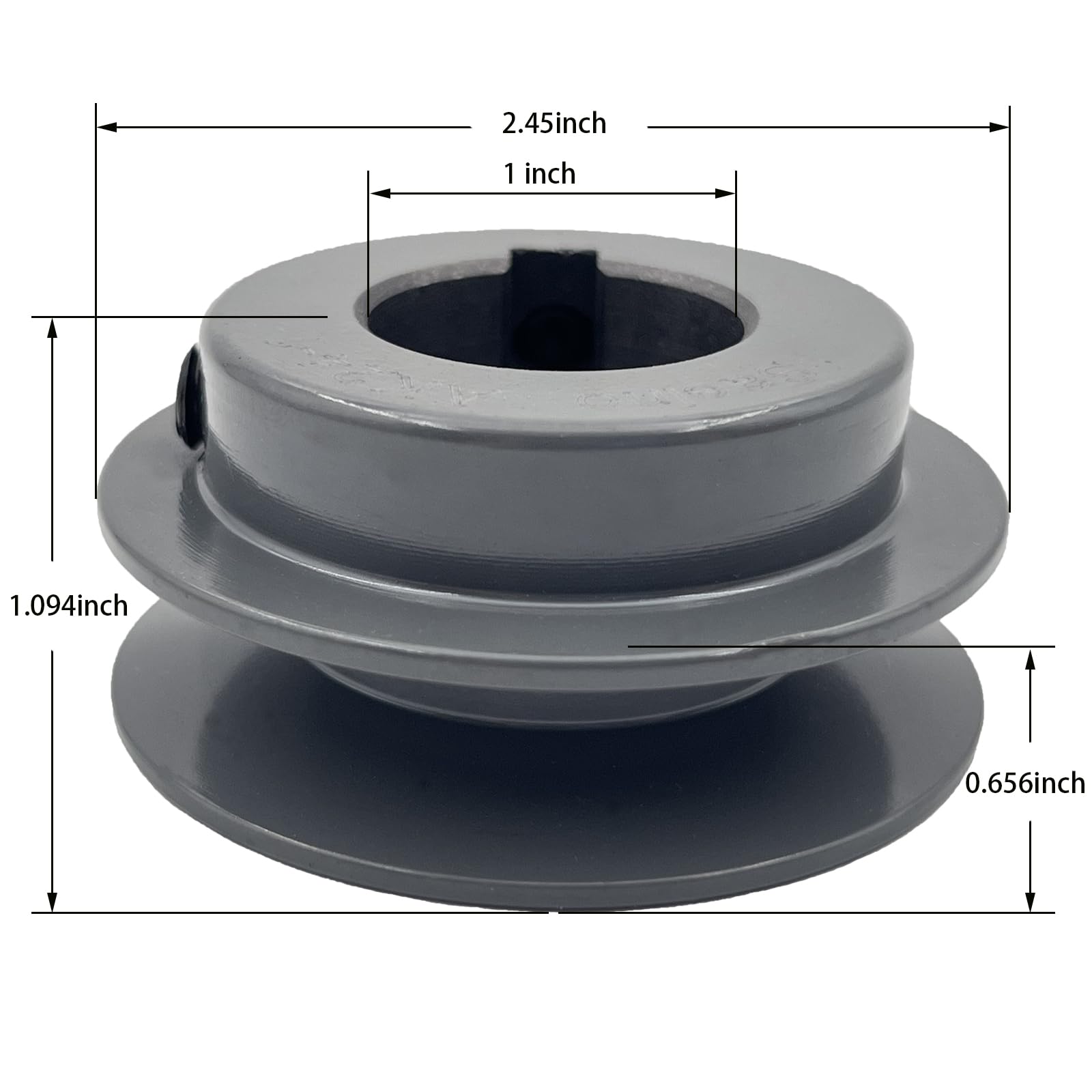 Deltana CF450U26 4.5-Inch Reversible Casement Fastener Window Lock