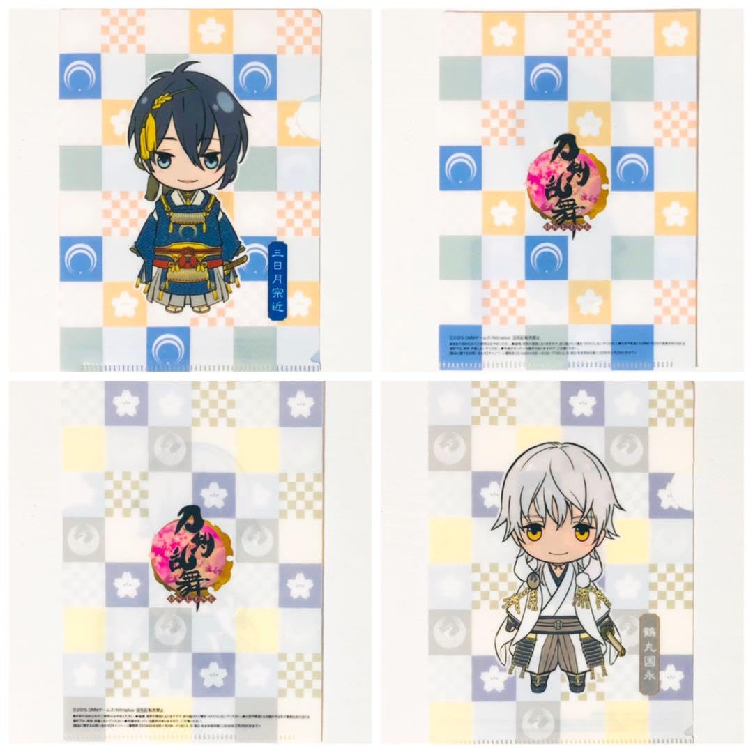 Amazon.co.jp: 刀剣乱舞 三日月宗近＆鶴丸国永 セブンイレブン 特典 