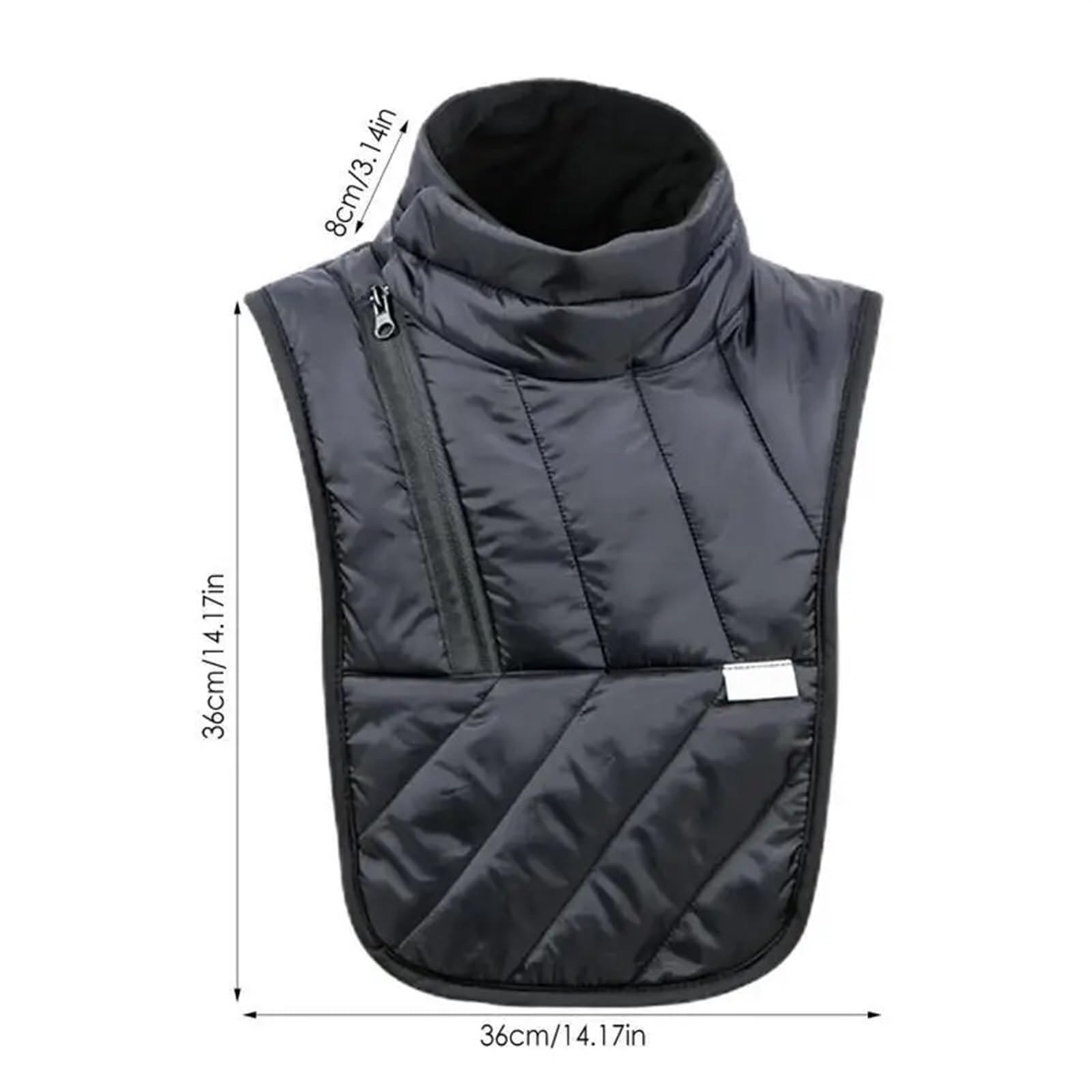 Scaldacollo Per Moto Uomo Donna Inverno Caldo Moto Collo Scaldacollo Antivento Moto Sciarpa Calda Moto Collo Mantello Sciarpa Scaldacollo Antivento (Color : Long)