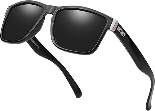 VIAHDA Gafas de sol deportivas polarizadas para hombre, ciclismo, correr, pesca, golf, gafas de sol de moda para mujer, HD6009 VIAHDA Gafas de sol deportivas polarizadas para hombre, ciclismo, correr, pesca, golf, gafas de sol de moda para mujer, HD6009