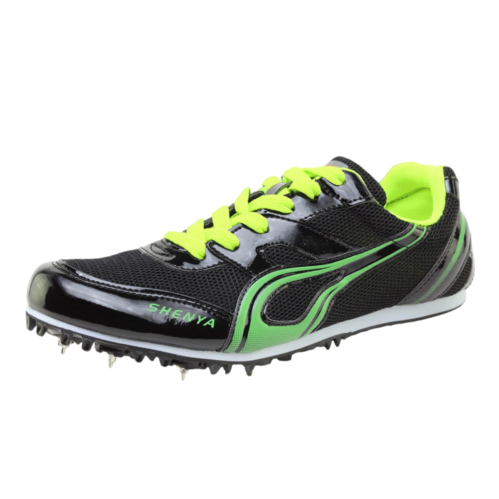 Zapatillas De Atletismo Clavos,Zapatillas De Clavos Deportivas,Zapatos con Clavos para Atletismo,Respirable,Desgaste,Soporte Estable,para Pista Y Campo Deportivas