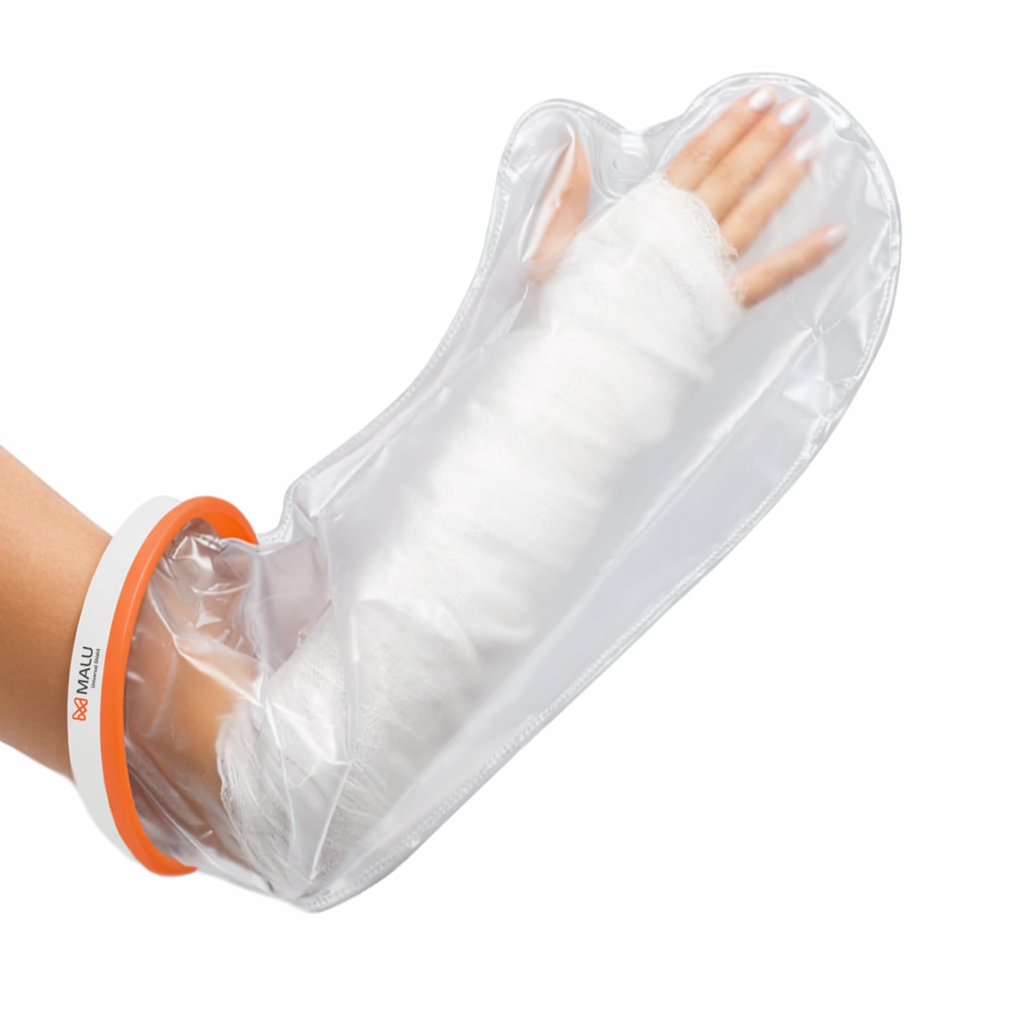 100% Waterproof Arm Cast Cover for Shower & Bath | Resuable Adult Cast Protector | Cast Covers for Shower Arm | Waterproof Shield for Showering After Surgery