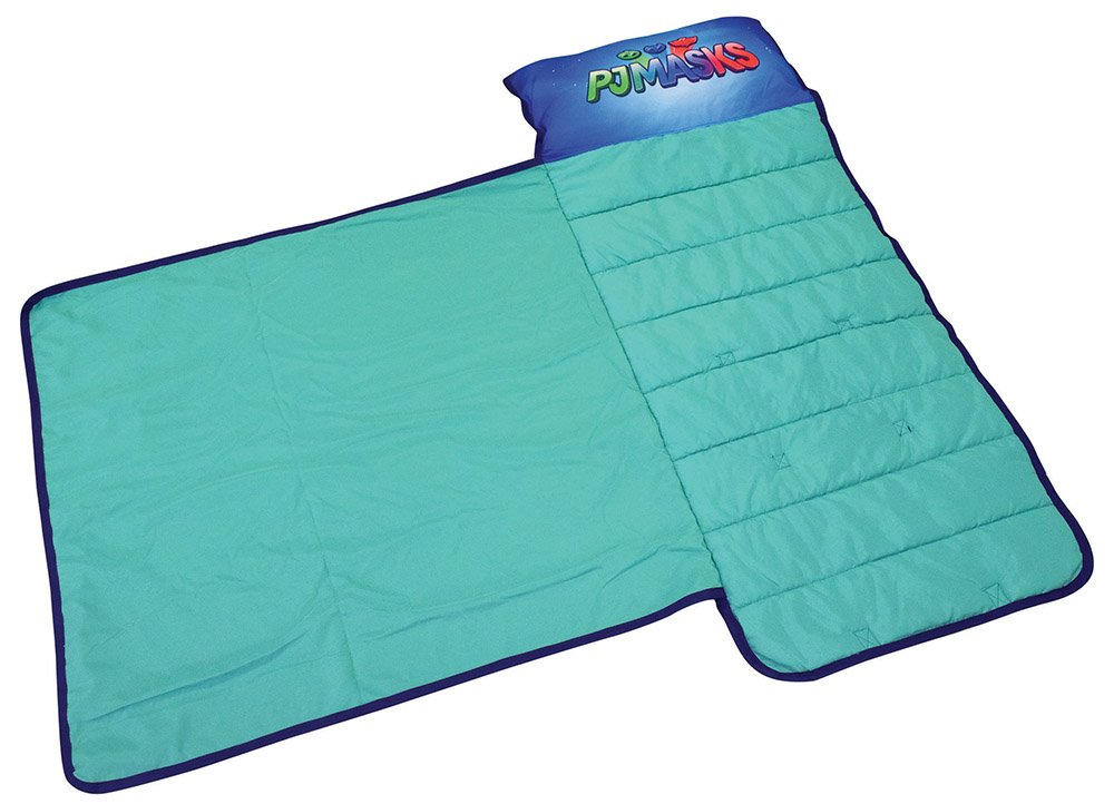 FUN HOUSE 712975 PYJAMASQUES Tapis de Sieste / Sac de couchage pour enfant L.55 x P.121 cm
