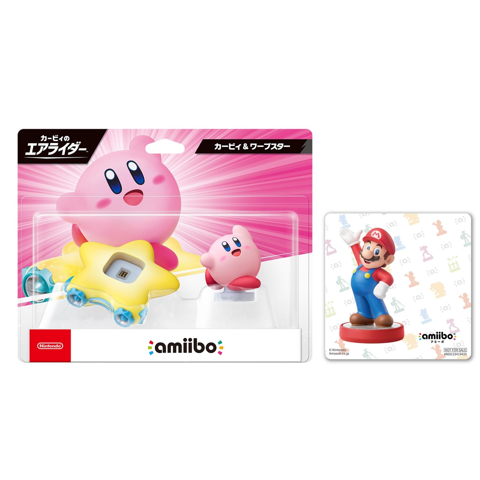 Amazon.co.jp: amiibo カービィ&ワープスター(カービィのエア