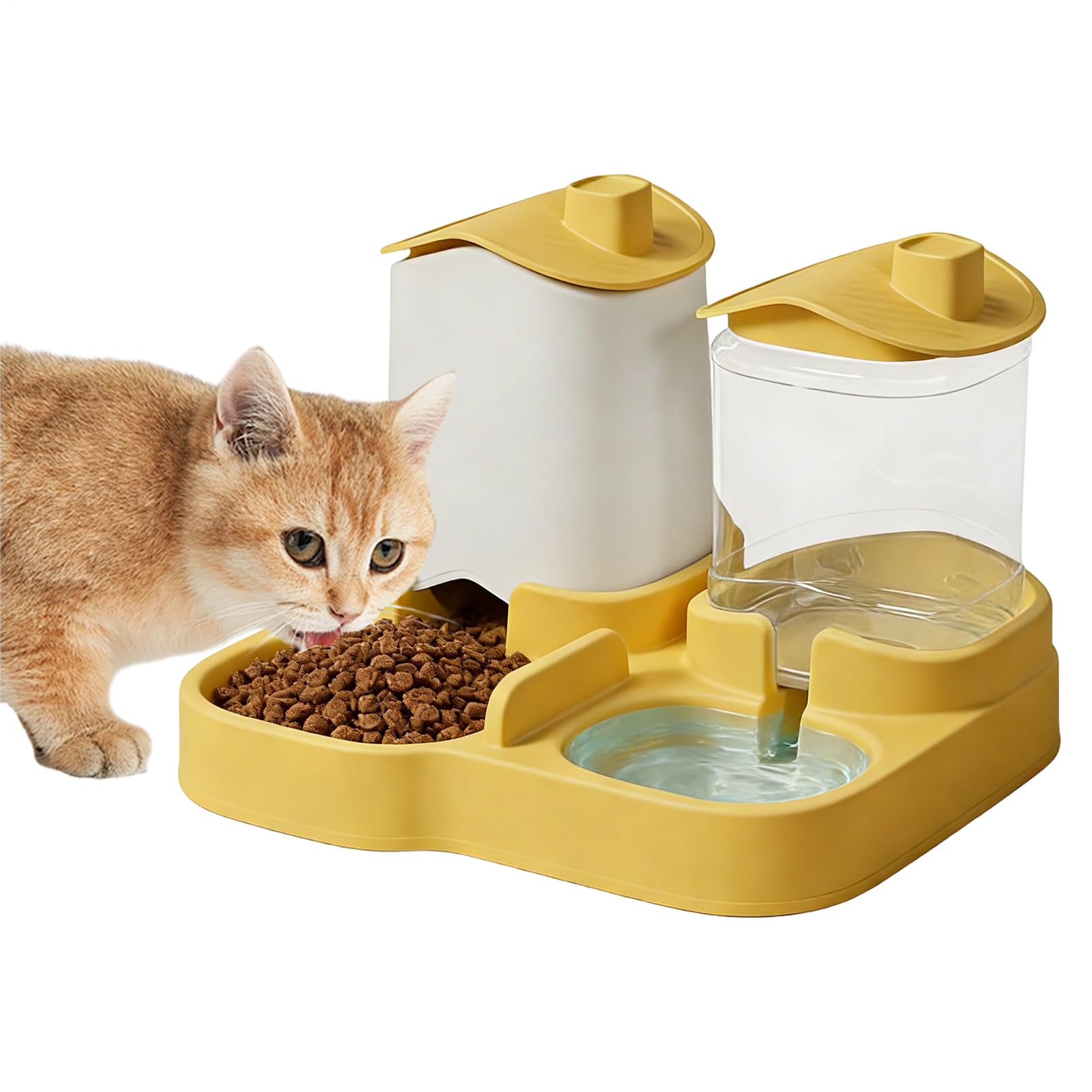 Distributeur de nourriture pour chat automatique pour partir en week-end serein