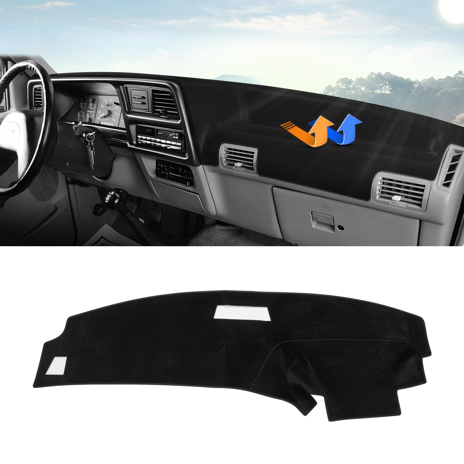 89 Bronco Custom Dashboard