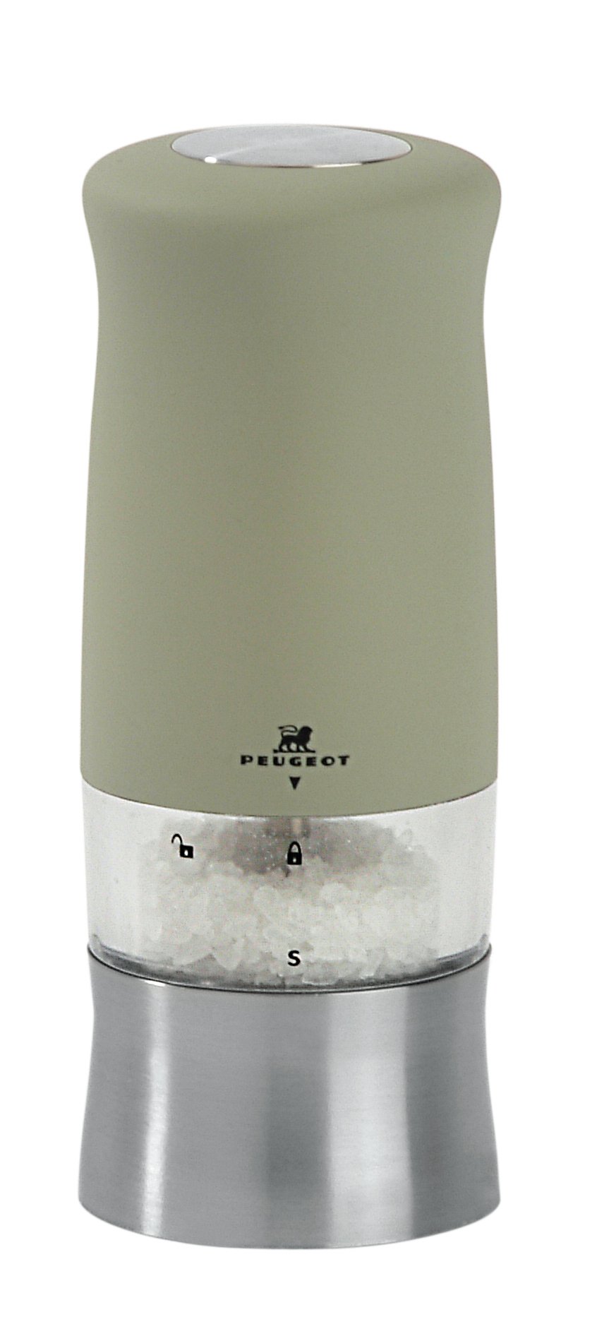 Moulin à sel Peugeot 14 cm au toucher soft touch ergonomique