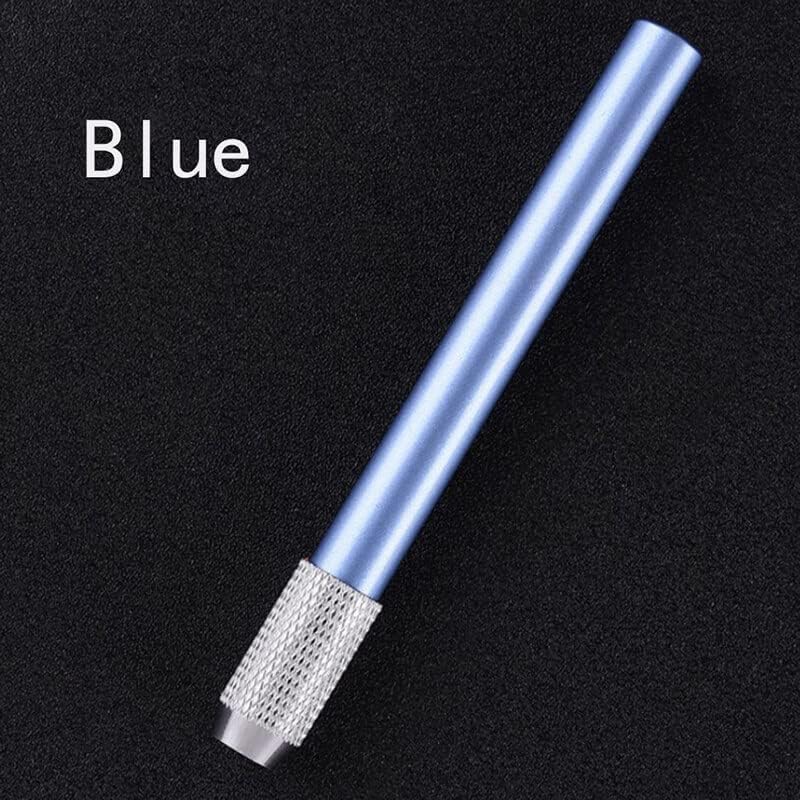 Miniatura 5 de BWESOO Soporte extensor de lápiz de color de doble cabeza ajustable de metal, herramienta de escritura de bocetos, práctica escuela, oficina,